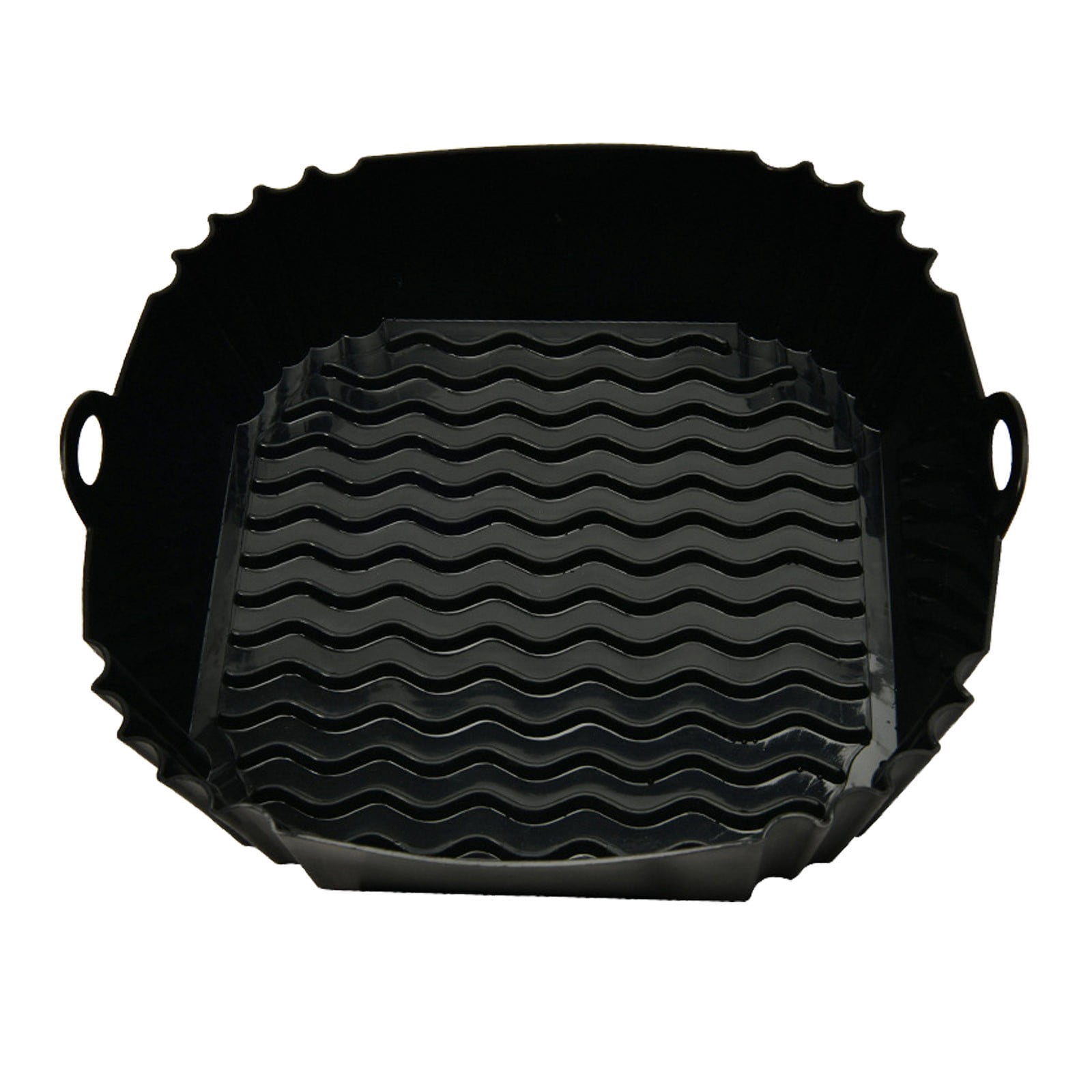 SXcggal Square Air Fryer Silicone Baking Tray Square Air Fryer Silicone Multi Color Durable Multifunctional Healthy Unbreakable Kitchenware