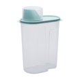 thumbnail image 2 of Oleegame 2PC Produce Storage 2.5L Kitchen Multi Grain Storage Tank Food Dry Goods Storage Box Plastic Sealed Tank Blue, 2 of 6