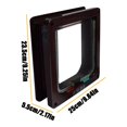 thumbnail image 2 of LSLJS Porte pour Chien en Plastique Abs, Installation d'Ouverture de Porte, Fournitures pour Animaux, 2 of 2