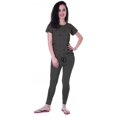 thumbnail image 2 of Moomaya Nightwear Set Watermelon Embroidery Slimfit Pyjamas Sleepwear 2 Pcs Set, 2 of 6