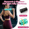 thumbnail image 3 of YISITIAN Muscle Roller Stick, Deep Tissue Massage Tool for Lymphatic Drainage and Soreness Relief, Handheld Recovery Device for Athletes, Runners, and Post-Workout Therapy(Green) AZ1014-4659, 3 of 7