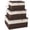 Brown, variant on MEHOOM Decorative Storage Baskets, Natural Paper Rope Wicker Baskets with Lid & Liner, Baskets and Bins for Bedroom, Living Room, Kitchen, Table, Home Decor (3 Pack)