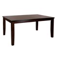 thumbnail image 4 of Topline Home Furnishings Burnished Espresso Dining Table, 4 of 5