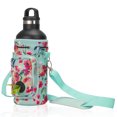 thumbnail image 1 of Made Easy Kit Water Bottle Carrier with Pocket for Dog Poop Waste Bags and Adjustable Padded Shoulder Strap, 1 of 1