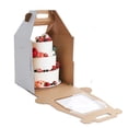 thumbnail image 2 of kurtrusly 3pack/lot Durable And Lightweight Cardboard Box For Business Packaging Box Packaging For Business 3Pcs+12*12*14in, 2 of 6