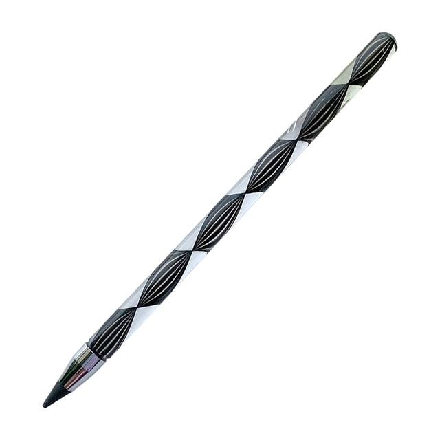 10Pcs Eternal Inkless Pencil, Vacemry Eternal Pencil, Infinite Writing Inkless Pencil, Multicolor Acrylic Pencil forSchoolOffice Home, Metal Alloy Tip, No Sharpening No Ink Refill, Desk Stationery