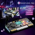 thumbnail image 1 of ICQOVD Clearance Kids DJ Console with Microphone Bluetooth 8 Piano Keys LED Lights Interactive Music Toy, 1 of 5