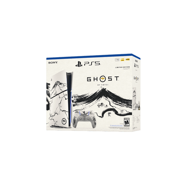 PlayStation®5 Console – Ghost of Yōtei Black Limited Edition