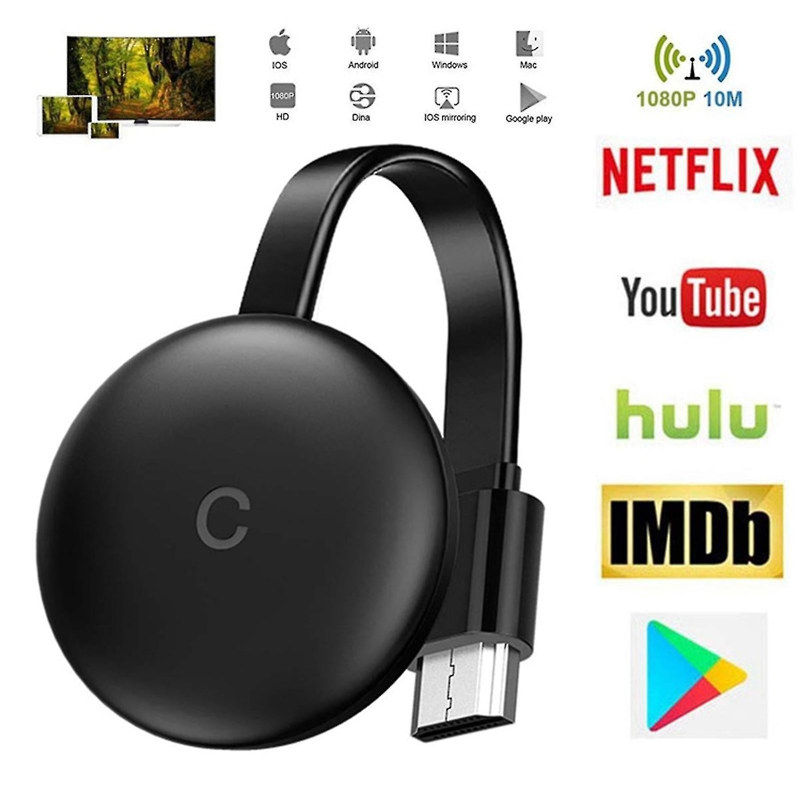 chromecast ultra クロームキャスト ウルトラ Chromecast Ultra Hd 1080p Hdr Wifi Media Streaming Tv Stick Hdmi