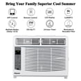 thumbnail image 4 of Ktaxon WiFi Wnabled 6000BTU Window Air Conditioner With Remote, White, 4 of 8