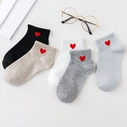 Socks 5 Pairs Print Socks For Women Men Girls Series Print Colorful Pattern Novelty Cute Unisex Socks Sports Socks