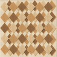 thumbnail image 1 of Ahgly Tapis d'Intérieur Lavable en Machine Carré Transitionnel Marron Or, 8 Pieds Carré, 1 of 7