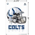 thumbnail image 2 of NFL Indianapolis Colts - Drip Helmet 20 Wall Poster, 22.375" x 34", 2 of 4