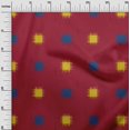 thumbnail image 2 of oneOone Cotton Cambric Fabric Small Motif Ikat Decor Fabric Printed BTY 56 Inch Wide, 2 of 4