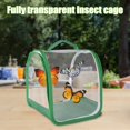 thumbnail image 1 of Petit Filet d'Habitat Papillon Transparent Cage en Maille Pliable et Portable Terrarium en Maille, 1 of 7