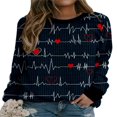 thumbnail image 1 of MesaSe Sweat-Shirts de Jour pour Femmes à Manches Longues Pulls, 1 of 2