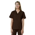 thumbnail image 1 of Core by Maevn Women's V-Neck Solid Scrub Top, 1 of 1