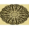 thumbnail image 1 of Ahgly Company Machine Washable Indoor Rectangle Transitional Midnight Gray Area Rugs, 5' x 7', 1 of 7