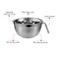 thumbnail image 3 of EGNMCR Kitchen Gadgets, Kitchen Accessories Stainless Steel Mixing Bowls，1PC Rust Steel Thickened Multi-Functional Large Basin Stainless Steel Basin Set Soup Basin Stainless steel basin, 3 of 6