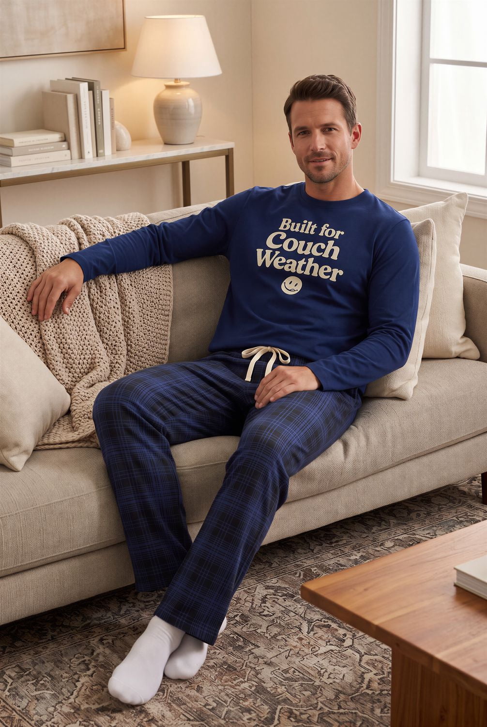 Joe Boxer Men's 2-Piece Sleep Set