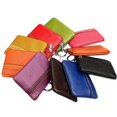 thumbnail image 2 of MesaSe ESTONE Soft Men  Card Coin Key Holder Zip Genuine Leather Wallet Pouch Bag Purse, 2 of 17
