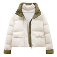 thumbnail image 2 of Ailaofu Womens Jacket Winter Warm Coats Quilted Jackets, 2 of 7