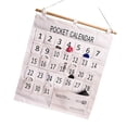 thumbnail image 2 of Pocket Chart Organizer, Pocket Chart Calendar Numbered Portable Beautiful Morning Check  for Classroom for Coins Large 31 Pockets,Small 32 Pockets,Small 40 Pockets,Small 48, 2 of 8