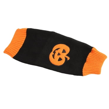 Pet Halloween Clothes Pumpkin Cat Dog Sweater Pet Halloween Sweater Warm Dog Halloween Sweater Stretchy High Collar Cute Pet Pumpkin Pullover Clothes For Dog Cat Autumn Winter