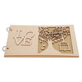 thumbnail image 1 of Hand-Made Guestbook Pure Hand-Made Wedding Message Book,, 1 of 8