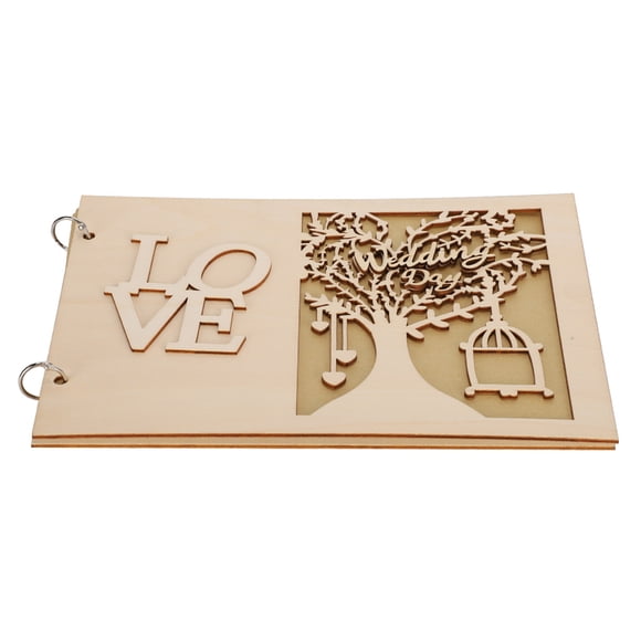 Hand-Made Guestbook Pure Hand-Made Wedding Message Book,