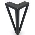 thumbnail image 1 of 2 Pcs Pieds de Meubles de Remplacement Base Mobile pour TV Canapé Pieds de Remplacement (Couleur : Noir), 1 of 5