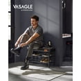 thumbnail image 3 of VASAGLE EKHO Collection - Shoe Bench, Storage Bench, Shoe Rack Entryway, Ink Black, 3 of 10