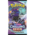 thumbnail image 1 of Pokemon Jeu de Cartes à Collectionner : Épée & Bouclier (SWSH6) Booster Pack Cooling Reign 10 Cartes par Pack, 1 of 2