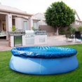 thumbnail image 3 of LYUMO Swimming Pool Protector,Swimming Pool Accessories,Round Shape PE Waterproof Rain Dust Proof Swimming Pool Cover Protective Cloth Accessories, 3 of 8