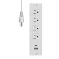 thumbnail image 2 of LEEYNEER Recessed Power Strip Socket  Mountable Desk Power Outlet Desktop Power Strip with 4 AC Sockets and USB Type-C Ports  for Conference Tables  Sofas  Bedside Tables and Office Desks, 2 of 6