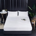 thumbnail image 1 of Housse de Protection de Matelas Uni, Couvre-Lit, Housse de Drap Imperméable, 180 * 200 cm, 1 of 1
