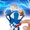 thumbnail image 3 of Mighty Morphin Power Rangers: Re-Ignition - Auto-Morphin Bleu Ranger Action Figure by Playmates Toys, 3 of 6