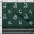 thumbnail image 1 of Soimoi Poly Crepe Fabric Stripe & Peacock Panel Fabric Prints by Yard 42 Inch Wide, 1 of 2