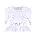 thumbnail image 4 of Flower Girls Dress White Layered Tulle Party Pageant Wedding Princess 12 Years, 4 of 6