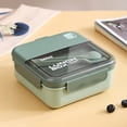 thumbnail image 1 of TopLLC Plastic Lunch Box Microwave Portable Student Adult Office Lunch Box Japanese Lunch Box Bento Box lunch boxes, 1 of 6