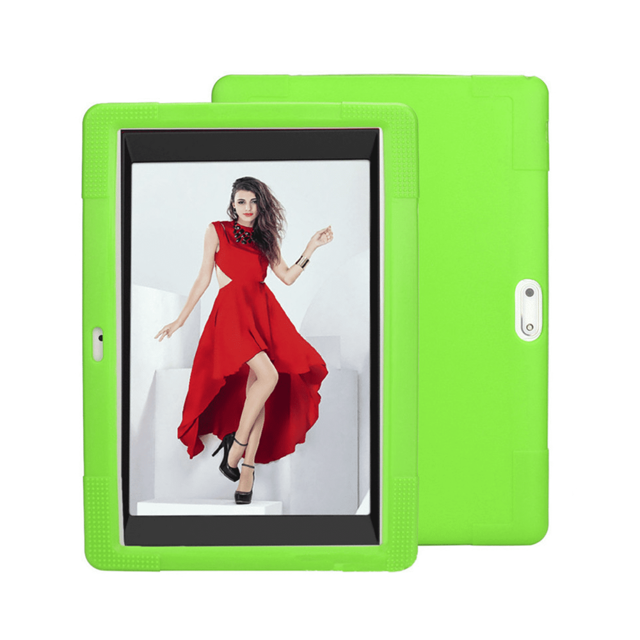 10.1 Inch Tablet Case Shock Resistant 10.1 Inch Tablet Case Suitable for Most 10.1In Tablets 10 Inch Tablet Case Light Blue,green