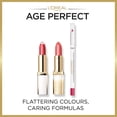 thumbnail image 4 of L'Oréal Paris Age Perfect Rouge À Lèvres Avec Huiles Précieuses, Pigments Riches, Blooming Rose 202, 4 of 8