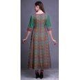 thumbnail image 4 of Bimba Anarkali Kurta Imprimée Longue Robe Maxi IndianKurtisFor Femmes Tenue de Fête, 4 of 6