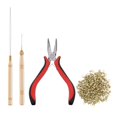 thumbnail image 1 of lionlar Hair Extension Kit Plier Plus Pulling Hook Bead Device And Loop Tool Kits - 8# 8, 1 of 6