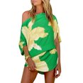 thumbnail image 1 of Women's One-Shoulder Mini Dress (With Belt) Beach Vacation Cover-Up, 1 of 8