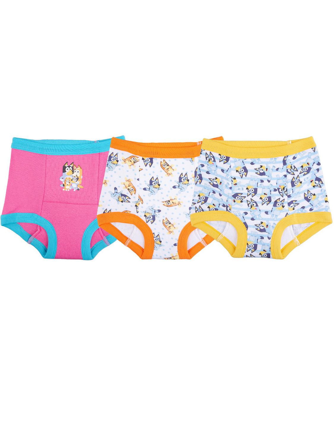 Bluey sous-vêtements d'apprentissage lot de 3 slips (fille)