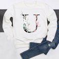 thumbnail image 4 of CEHVOM Hiver Femmes Décontracté Manches Longues Hauts Dames Imprimé Chandail Blouse T-Shirt Chandail Liquidation, 4 of 4