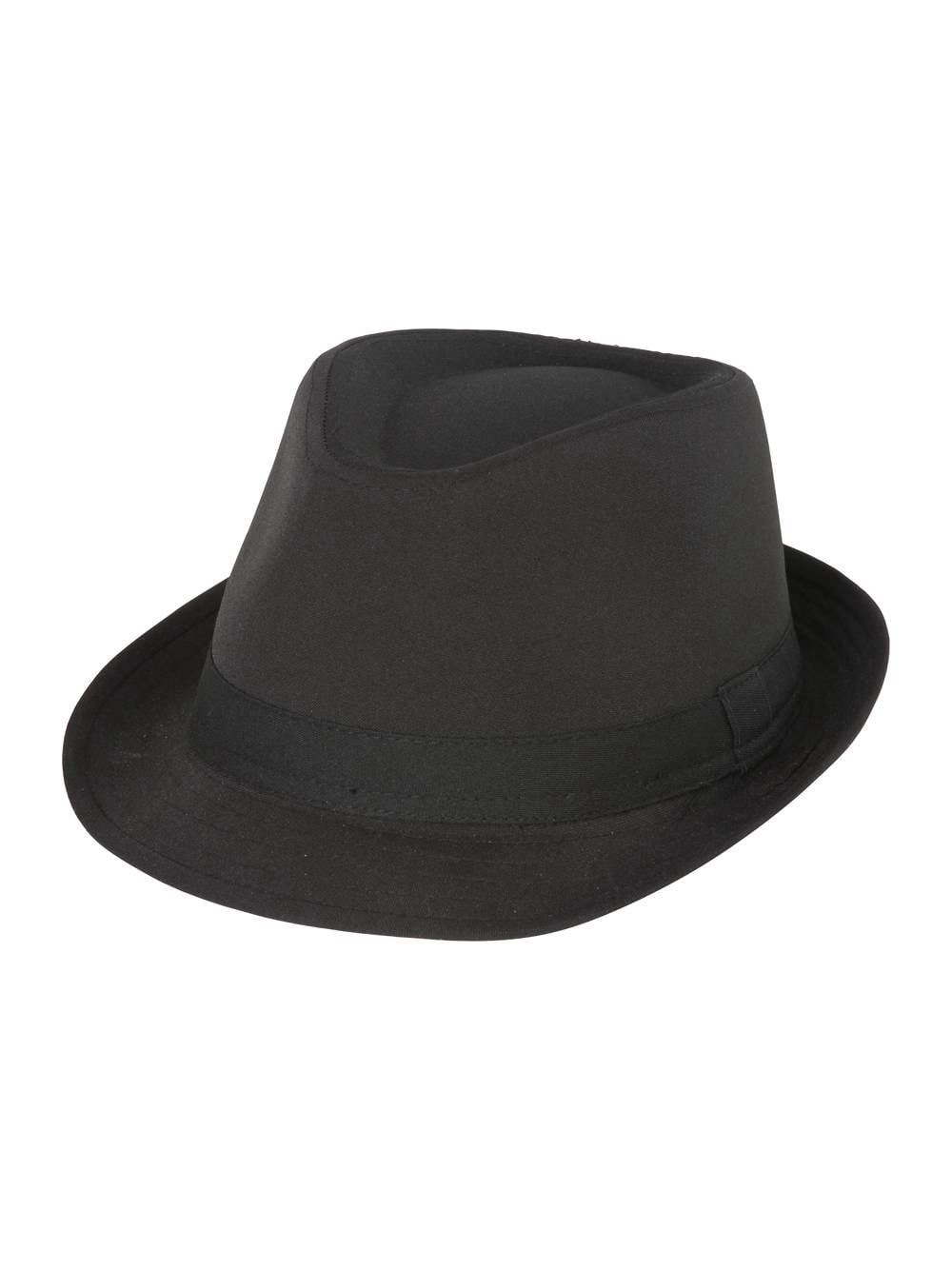 Classic Black Fedora Hat