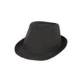 thumbnail image 1 of Classic Black Fedora Hat, 1 of 2