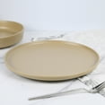 thumbnail image 2 of Mainstays Alessandra Matte Brown Stoneware Round Dinner Plate 10.39", 2 of 7